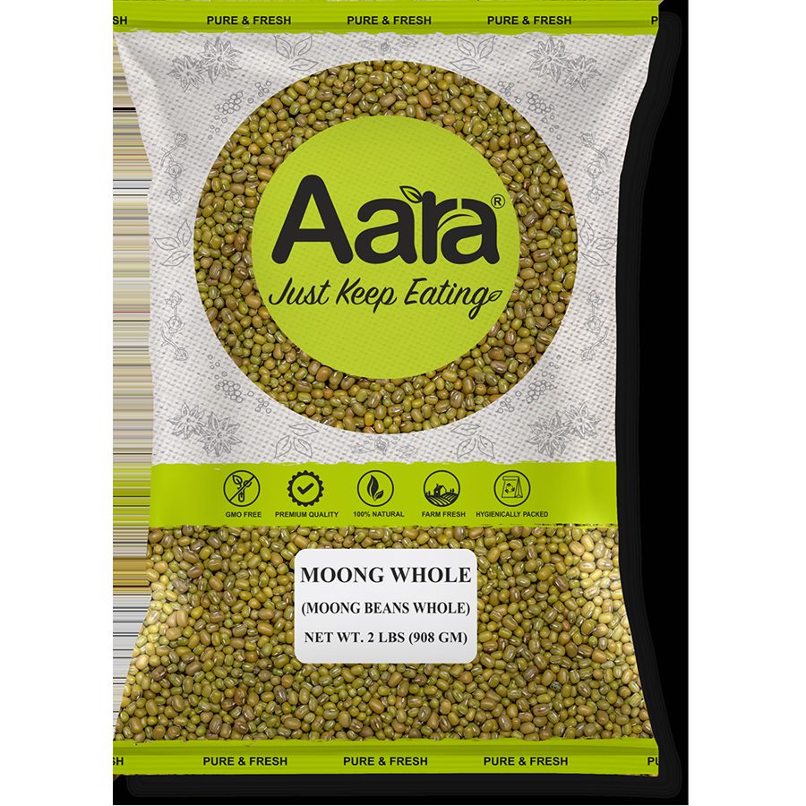 Bag of Aara whole moong green gram