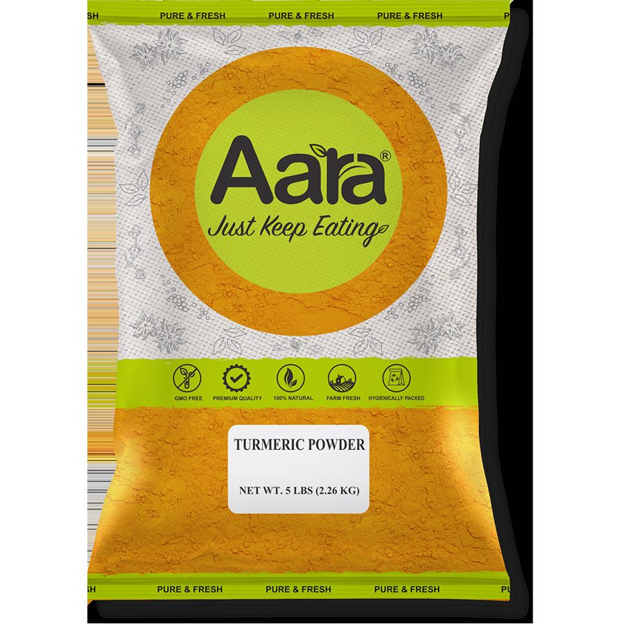 Pack of Aara turmeric powder haldi