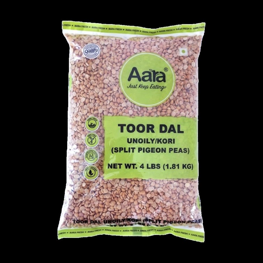 Bag of Aara Toor Dal split pigeon peas